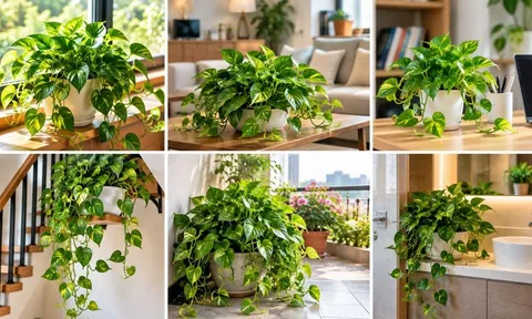 Trồng cây trầu bà ở vị trí nào để vừa xanh tốt vừa hút tài lộc, gia chủ nên biết