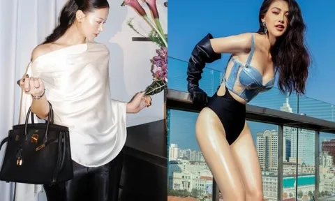Người đẹp Vĩnh Long từng đăng quang quốc tế nay xách túi Hermès "đắt giá" dự sự kiện, chăm lên đồ sang chảnh