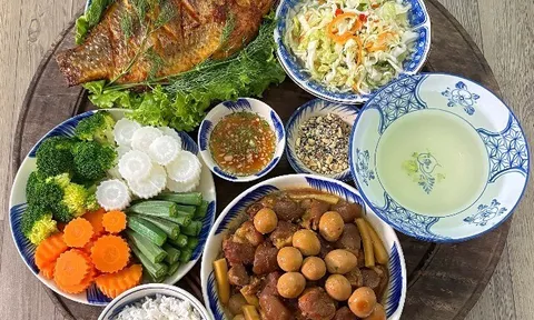 Hôm nay nấu gì: Bữa tối có đủ cá, thịt mà không hề ngán