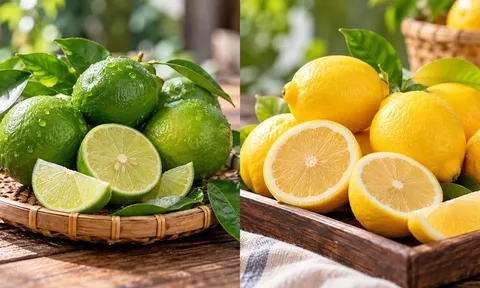 Chanh vàng và chanh xanh loại nào tốt hơn?