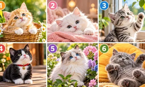 Hãy chọn chú mèo bạn ấn tượng nhất