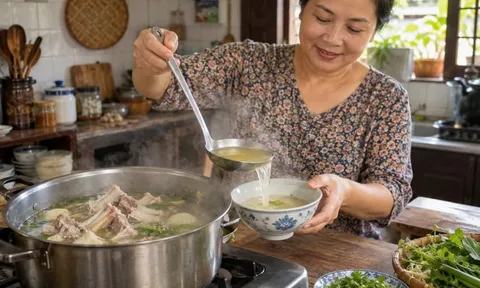 Mẹo hầm xương nhanh ra nước ngọt