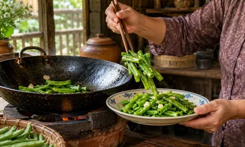 Cách xào đỗ giòn ngọt, không bị vàng