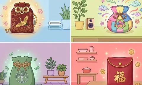 Trắc nghiệm tâm lý: Chọn một túi tiền may mắn theo trực giác của bạn