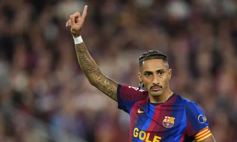 Barcelona lo sốt vó vì Raphinha sắp lên tuyển Brazil