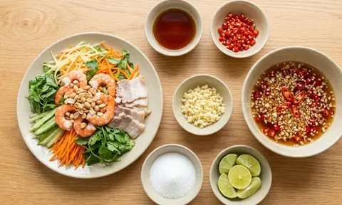 Cách pha nước mắm trộn nộm, trộn gỏi đậm đà: Cứ pha đúng tỉ lệ là ngon