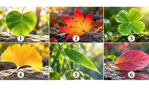 Chọn 1 chiếc lá để xem cuối cùng cuộc đời bạn đi đến đâu