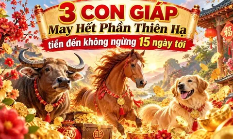 3 con giáp May Hết Phần Thiên Hạ, tiền đến không ngừng 15 ngày tới