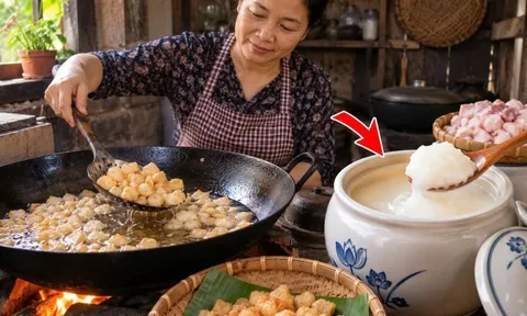 Bí quyết rán mỡ lợn trắng muốt, không có cặn