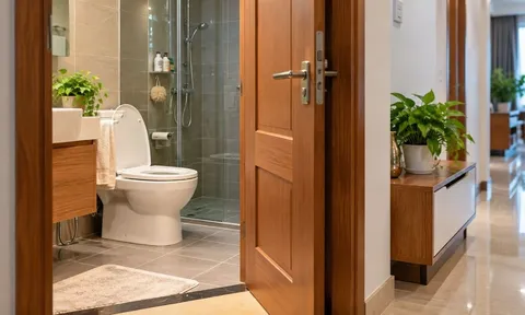 Vì sao nên đóng cửa nhà vệ sinh cả khi không dùng?