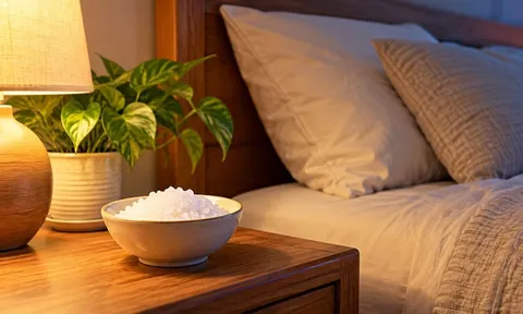 Vì sao nhiều người lại đặt bát muối ở đầu giường ngủ?