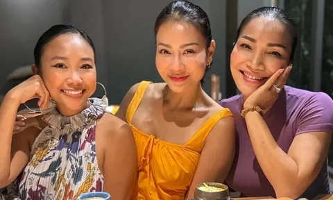 Hồng Ngọc khoe tình bạn gần 30 năm với Đoan Trang và Thu Minh, 3 mỹ nhân một thời được khen "trẻ mãi không già"