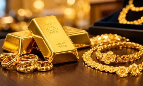 Bảng giá vàng 9999 24K 18K SJC DOJI PNJ hôm nay 29/10/2026
