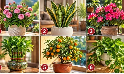 Chọn 1 chậu cây để xem vận may của bạn ra sao?