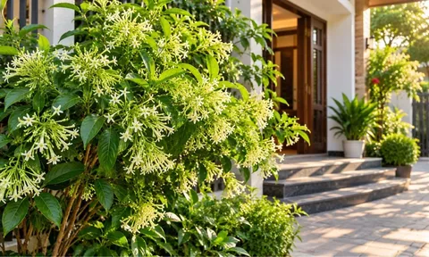Có nên trồng cây dạ lý hương trước nhà không?