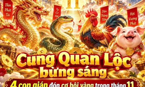 Cung Quan Lộc bừng sáng, 4 con giáp đón cơ hội vàng trong tháng 11