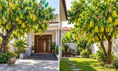 Trồng cây khế trước và sau nhà có khác nhau về ý nghĩa phong thủy không?