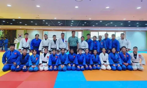 Judo, Taekwondo Quốc phòng II tập huấn tại Hàn Quốc: Quyết tâm giành HCV Đại hội