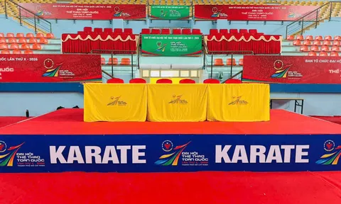 Karate Đại hội Thể thao toàn quốc 2026: Cuộc đua huy chương nóng lên với dàn sao ASIAD