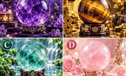 Hãy chọn một quả cầu đá mà bạn thích nhất?