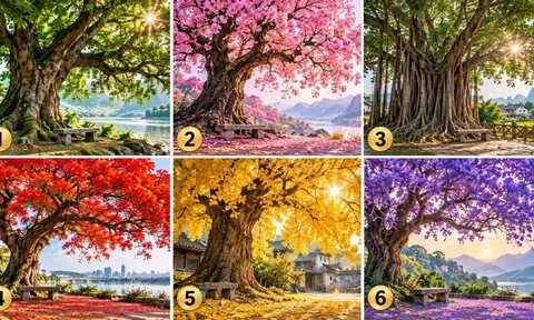 Trắc nghiệm chọn cây cổ thụ bạn muốn ngồi, để xem khả năng nắm bắt của bạn
