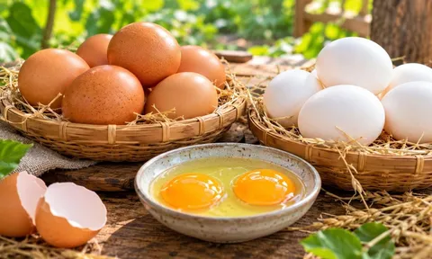 Trứng gà vỏ nâu và trứng gà vỏ trắng: Loại nào bổ dưỡng hơn?