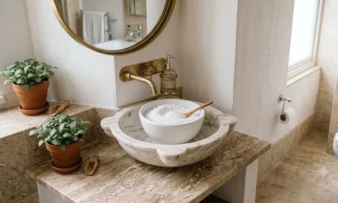 Vì sao nên đặt bát muối trắng trong góc nhà