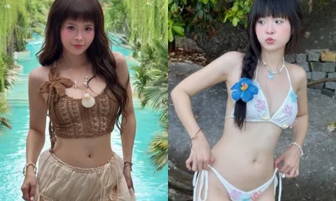 Hot girl Vĩnh Long xinh như hoa, chuộng style gợi cảm, chăm diện bikini tôn dáng "vạn người mê"