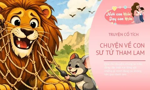Truyện cổ tích: Sư tử tham lam
