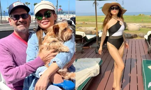 Con gái NSND là Thủ khoa Nhạc viện, được đại gia Mỹ dẫn đi khắp thế giới, diện bikini khoe body quyến rũ ở tuổi ngoài 50
