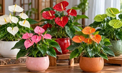  Cách chọn cây hồng môn phong thủy theo từng mệnh