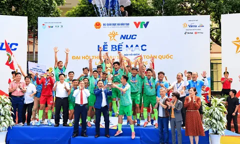 Trường Đại học TDTT TP.HCM vô địch giải Bóng đá sinh viên toàn quốc 2026