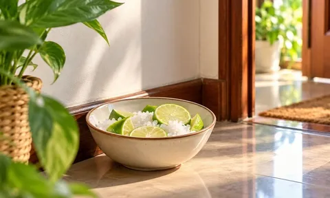 Vì sao nên để bát muối chanh ở góc nhà?