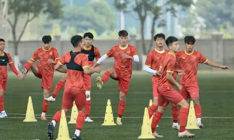 U20 Việt Nam hội quân, 'xông đất' trung tâm hiện đại trước ngày đấu Ả Rập