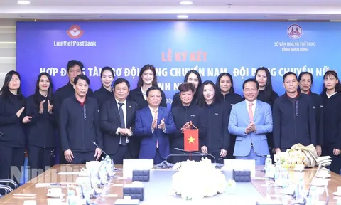 LienVietPostBank trở lại làng bóng chuyền Việt Nam với đích đến 'lạ'