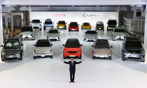 Toyota chiếm lĩnh thị trường với doanh số bán nhiều xe nhất Thế Giới 2022