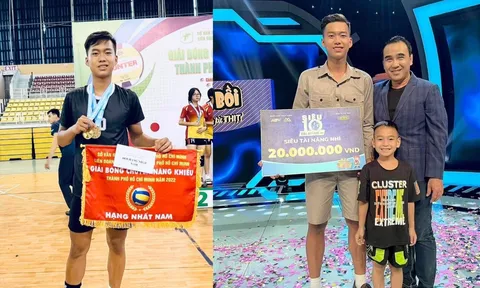 'Gà nòi' mới của bóng chuyền Việt Nam: Đối chuyền tay trái 15 tuổi cao 1m86