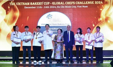 Cuộc thi Đầu bếp bánh tài năng quốc tế tại Việt Nam đã tìm ra những người chiến thắng