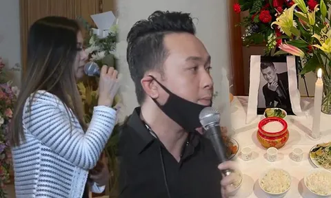 Bạn bè khóc nghẹn khi linh cữu Vân Quang Long được đưa đi hỏa táng