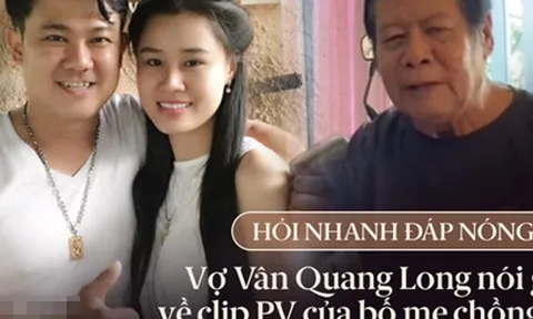 Phỏng vấn nóng vợ cố NS Vân Quang Long về bố mẹ chồng và chuyện hôn nhân: 'Tôi buồn và khóc nhiều khi xem clip'