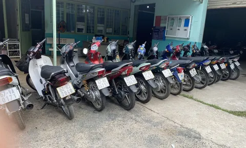 An Giang: Ngăn chặn kịp thời nhiều đối tượng tụ tập đua xe trái phép