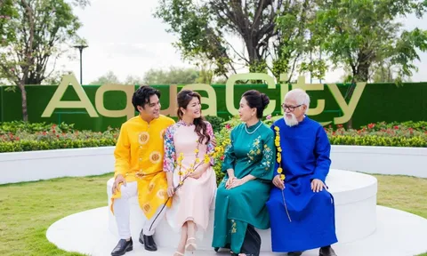 Gia đình NSND Kim Xuân trải nghiệm Tết sớm