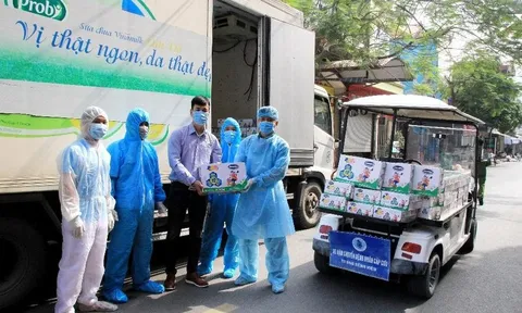 Vinamilk hỗ trợ 45.000 hộp sữa cho hơn 800 trẻ em đang cách ly tại Hà Nội, Hải Dương và Hải Phòng