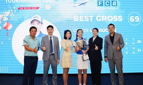 Golfer trẻ Lê Chúc An lên ngôi vô địch Giải FCA Spring Golf Tournament 2021