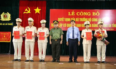 An Giang: Thành lập Cơ quan UBKT Đảng ủy Công an tỉnh