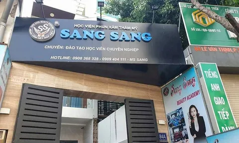 Sang Sang Beauty Acadamy: Ngang nhiên đào tạo dạy nghề “chui” dù đã bị đình chỉ?