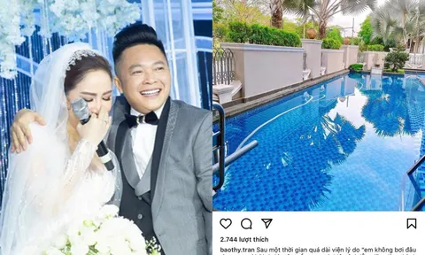 Cuộc sống trong mơ của Bảo Thy: Chồng đại gia chiều chuộng biến cả hồ bơi thành nước biển