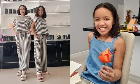 Bất ngờ trước hình ảnh hiện tại của con gái Việt Hương: Càng ngày càng xinh, cao vượt cả mẹ