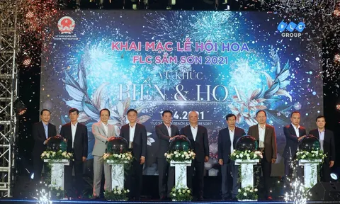 Đêm nghệ thuật khai mạc lễ hội hoa FLC Sầm Sơn thu hút hàng vạn du khách