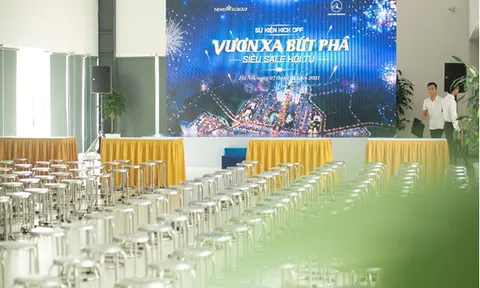 Tưng bừng khí thế trong Lễ kick-koff 'Vươn xa bứt phá - Siêu Sale hội tụ' tại Anlac Green Symphony